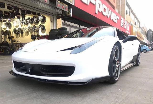 法拉利458改碳纤包围套件鉴赏