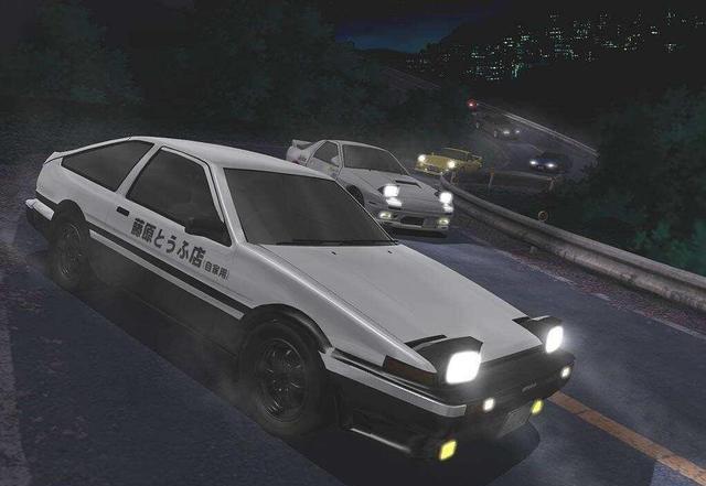 藤原拓海也玩媳妇当车模?AE86+夏树优雅上镜，画面太美超头文字D-新浪汽车