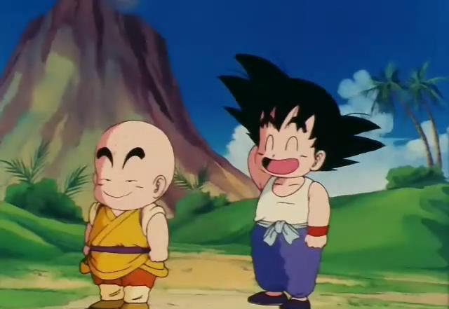 七龙珠:悟空、库林的那些经典动态表情,那也是我们的童年