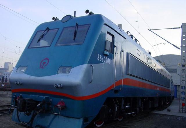 韶山9型电力机车合集(0001至0010),大部分配属上海局