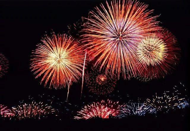 正定古城2018年酷炫电子烟花秀