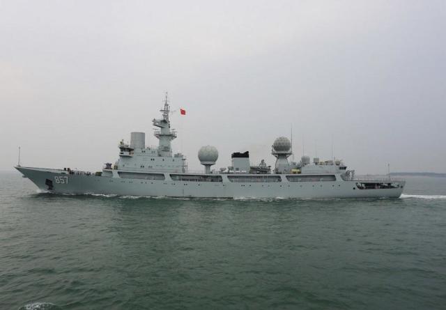 电子侦察船|侦察船|中国海军_新浪网