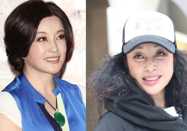 63岁刘晓庆顶着泡面头,一脸皱纹太明显,不老女神彻底崩塌了