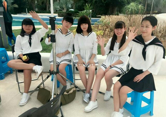 Sunshine,恋活sunshine 国民美少女组合sunshine出席活动只有三人