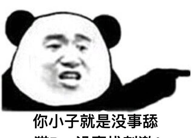 万能表情包系列,熊猫怼人专场