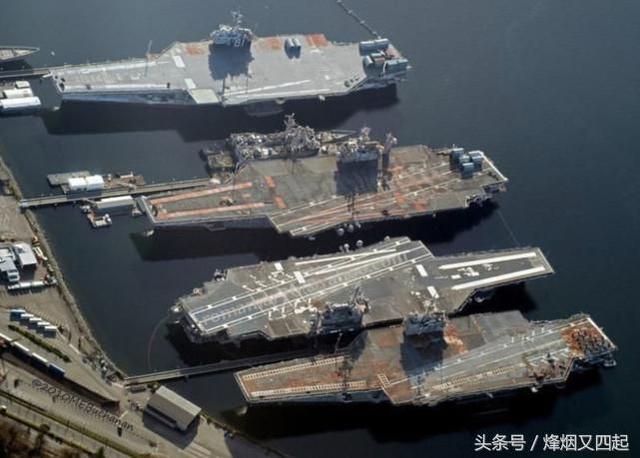 美国海军真实的实力有多强？看完美军封存的海军舰队就明白了！