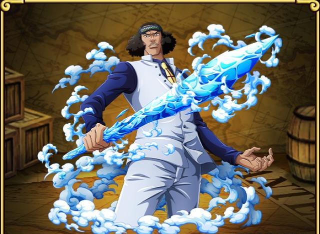 海贼王里前任海军三大将,谁的实力最强?青雉!