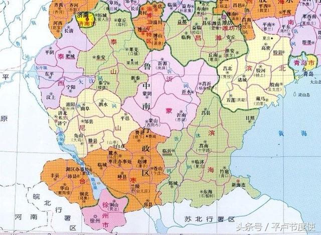 河南新乡市八县地图