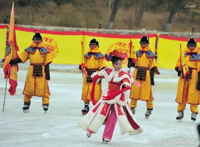 甄嬛传中 安陵容凭借冰嬉复宠封妃 清朝春节国俗冰嬉有何魅