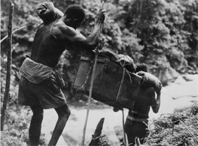 二战中, 太平洋战区活跃着一支原始人军队, 视