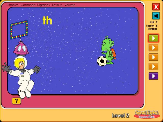 美国小学英语2年级2单元5课多自然拼读