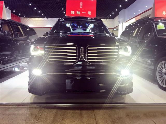天津港展厅，2017款林肯领袖一号，这台车才是用来享受的