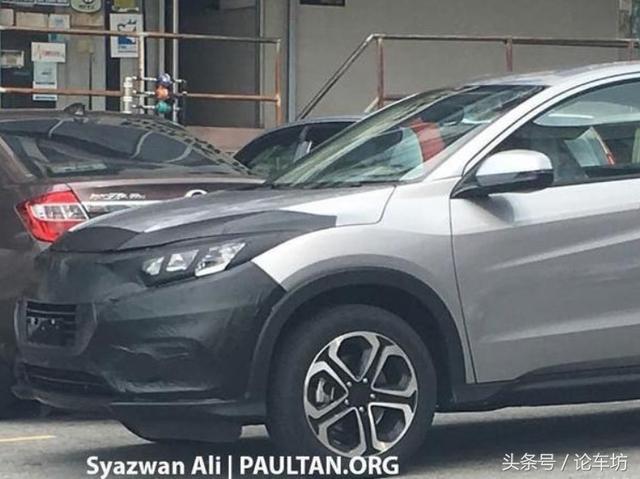 2019款中期改款本田缤智路试,高配跟思域一样