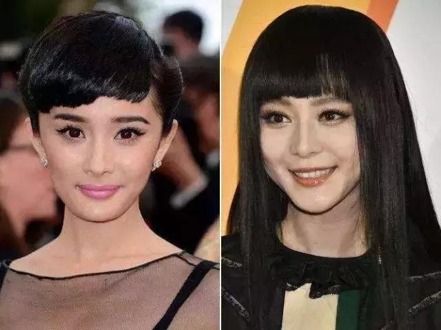 选对刘海,脸型太重要?不是所有明星随便剪颜值都会高!