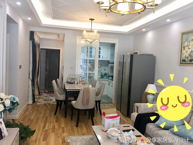 参观亲戚新房，第一次见入户过道挂窗帘，忍不住给大家晒晒！