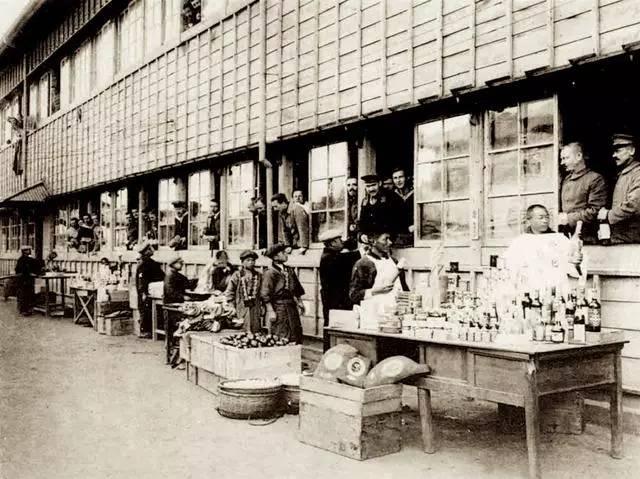 一战德日青岛战役后的德国战俘生活