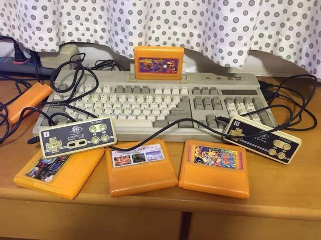 翻出20年前的小霸王学习机 游戏还是那个游戏