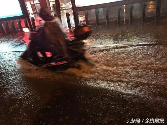 昨晚临平暴雨倾盆 其他镇街为何基本无感?