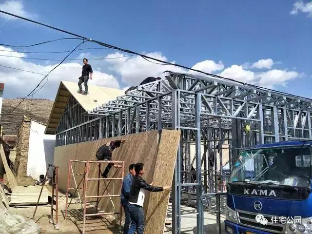 甘肃造价自建轻钢全程,清风21万搞定,农村比砖混还低?别墅别墅公寓图片