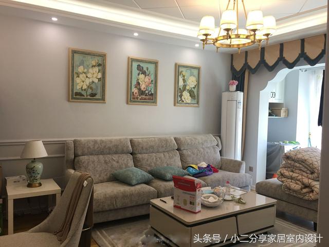 参观亲戚新房，第一次见入户过道挂窗帘，忍不住给大家晒晒！