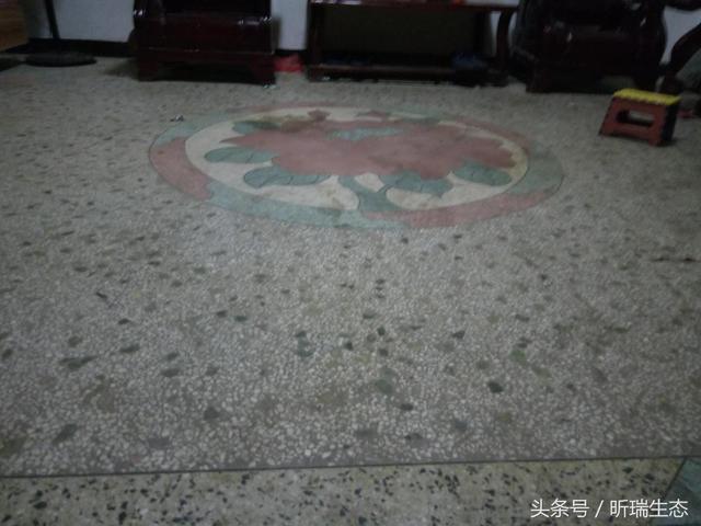 我们一楼都是做水磨石地板,水磨石即使地面上有水也不滑,而且水磨石很