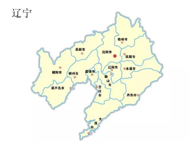 中国各省市地图,轮廓、名称清晰可见,超棒!