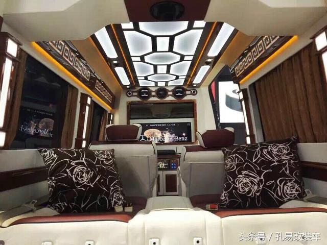 奔驰斯宾特改装商务房车,让许多明星喜欢的陆地空客A380!