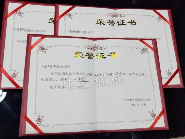全国最好的艺考培训机构——北京中艺纵横2017掠影