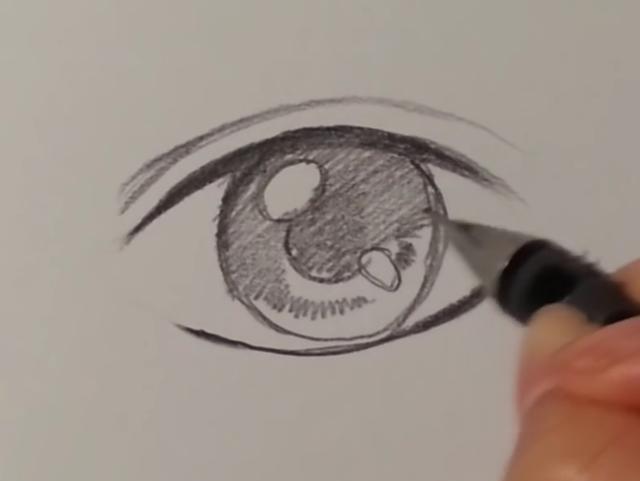 手把手教你绘画动漫人物眼睛(三):男生和女生眼睛区别