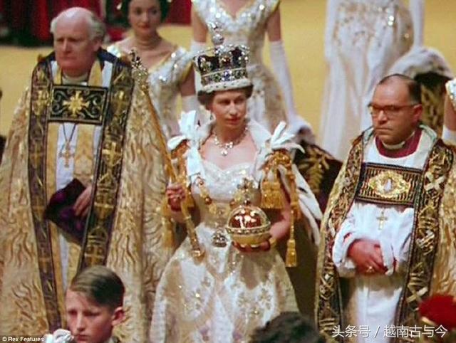 英国女王65年前加冕旧照,大英帝国最后的余晖