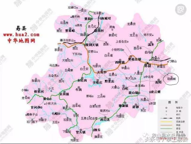 扬威城易县最东边的三个村