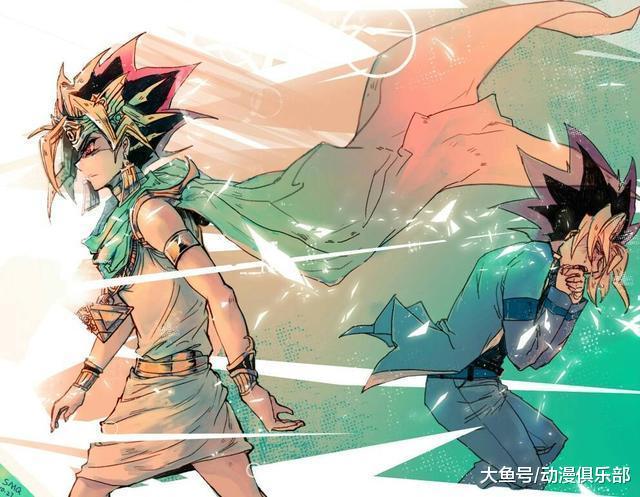 游戏王: 武藤游戏vs游城十代, 从最后的牌面分析两人的对决结果!