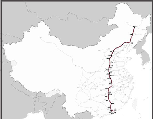 八纵八横高铁线路示意图 八纵八横高铁线路示意图(16幅分图)