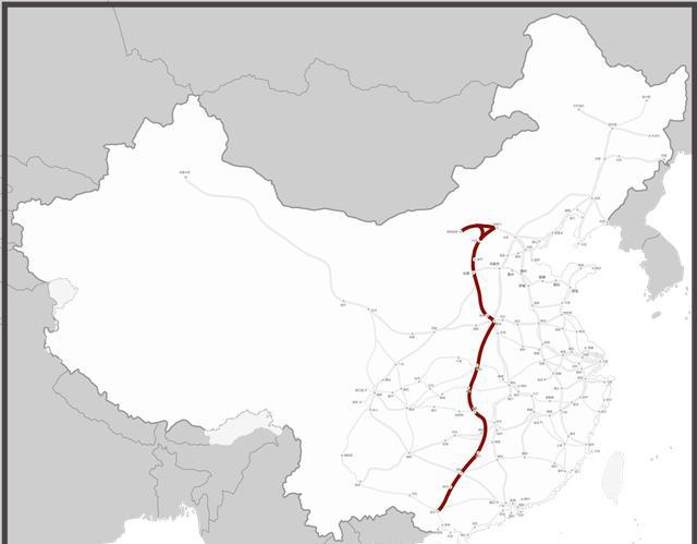 八纵八横高铁线路示意图 八纵八横高铁线路示意图(16幅分图)
