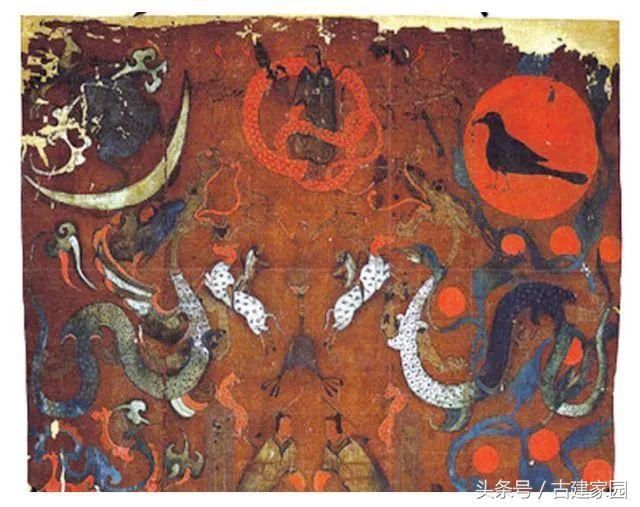 沉睡了近2200年的辛追墓T形帛画