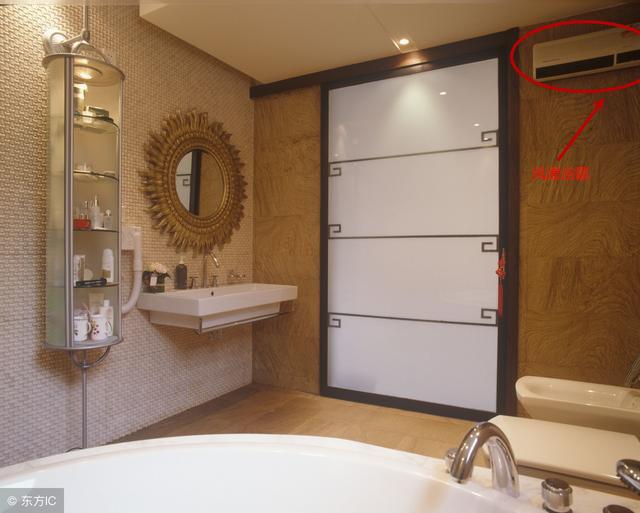 看了卫生间淋浴区安装灯暖浴霸和风暖浴霸的优