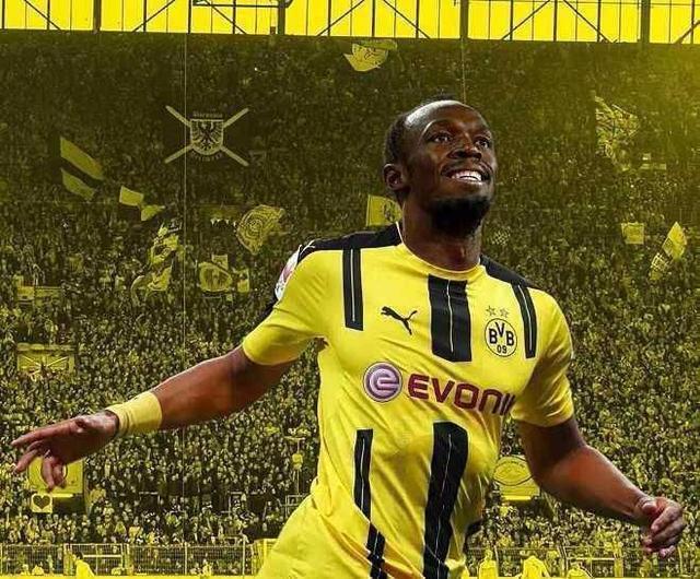 世界上跑步最快的人去踢足球了, 体坛上演博尔