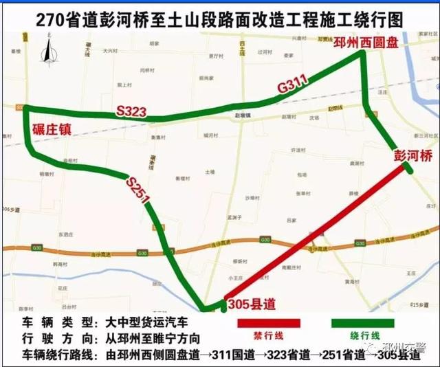 邳州人注意!这些区域停水施工丨305县道交通限制