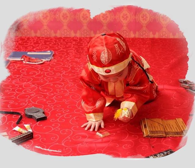 宝贝一周岁抓周,这些知识你要提前看