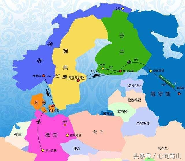 除了英国和爱尔兰，欧洲还有哪些国家在历史上曾经是一个国家？
