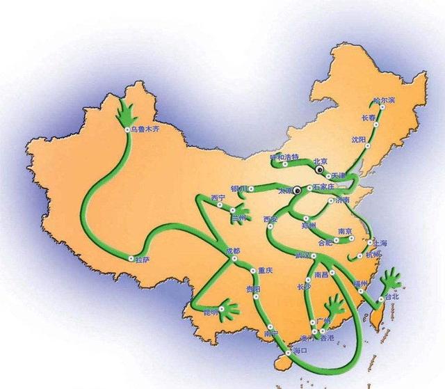 中国山水连起来就是条龙,揭开你不知道的中华龙脉秘密