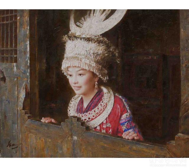 蔡杰超写实油画作品太美妙了,画中美女栩栩如生