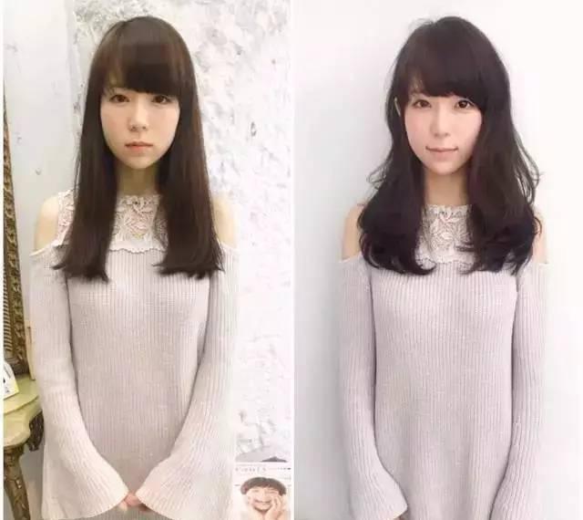 直发和卷发的区别在于多了那份女人味,多了那份柔美浪漫气息.
