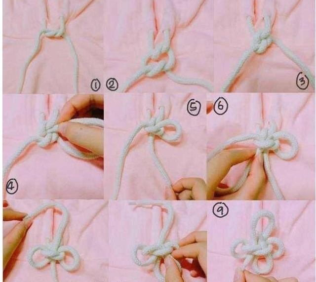 螺旋结的步骤.