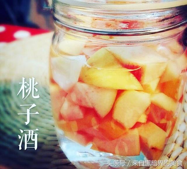 桃子泡酒怎么做,自制桃子酒的方法