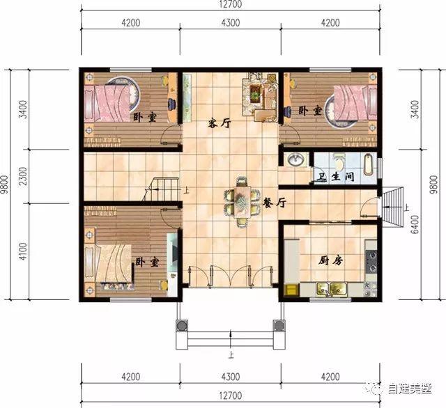 农村宅基地小, 那就造高点, 来几套四层农村自建房别墅效果图!