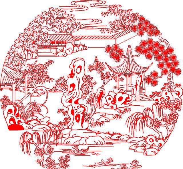 神奇的剪纸艺术,将山水风景剪出国画的写意和神韵