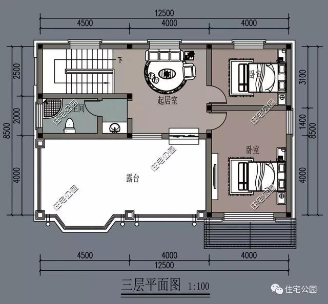 面宽8米造价13万起, 2018农村自建房, 这10套