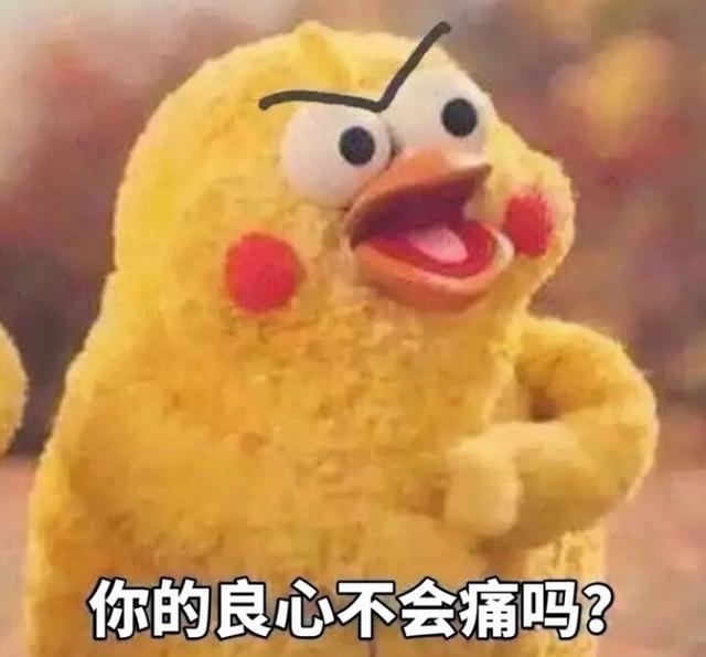你的良心不会痛吗?