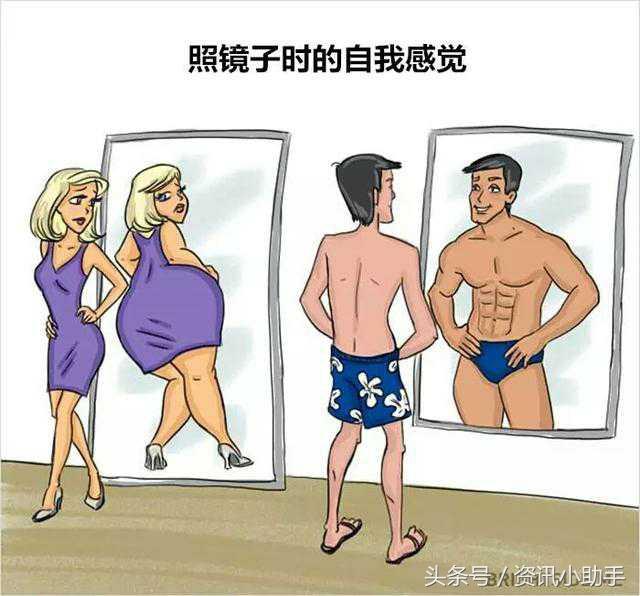 男生和女生思维上的差异?看看这些,最后一条真的扎心了!
